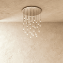 Pulcher Glass Tears Chandelier