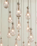 Pulcher Glass Tears Chandelier