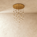 Pulcher Glass Tears Chandelier