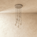 Pulcher Glass Tears Chandelier