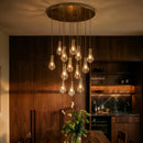 Pulcher Glass Tears Chandelier