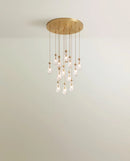 Pulcher Glass Tears Chandelier