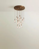 Pulcher Glass Tears Chandelier