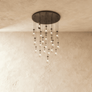 Pulcher Glass Tears Chandelier
