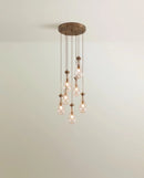 Pulcher Glass Tears Chandelier