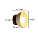Pulkit Travertine Wall Lamp