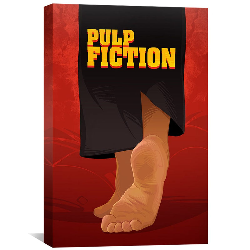 Pulp Fiction Feet Canvas