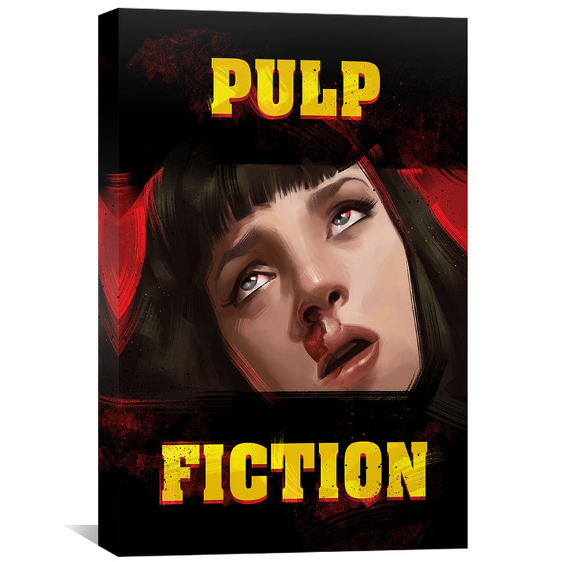 Pulp Fiction Overdose Canvas