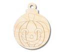 Unfinished Wood Etched Jack O Lantern Ornament Shape | Paint By Line Crafts | up to 30" DIY