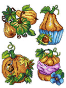 Pumpkins 149CS Counted Cross-Stitch Kit