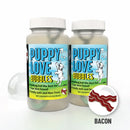 Dog Leaping at Bubbles Kitchen Towel