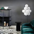 Purple & gray decorbites grape chandelier modern living room light