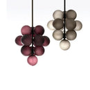 Purple & gray decorbites grape chandelier modern living room light