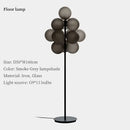 Purple & gray decorbites grape chandelier modern living room light