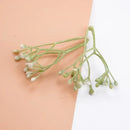 Purple & green 10pcs plastic grass artificial plants living room decor