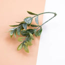 Purple & green 10pcs plastic grass artificial plants living room decor