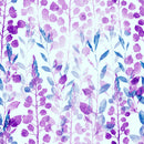 Purple Herbs and Flowers Wallpaper