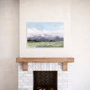 "Purple Peak" Art Print