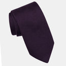 Plum - Silk Grenadine Tie