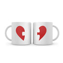 Puzzle Heart Mug