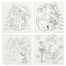 Set of 12 Blank Christmas Puzzles