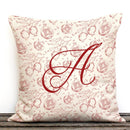 Pomegranate Personalized Christmas Decorative Canvas Throw Pillow