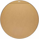 Pontalina Round Silver Gray Mirror