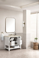 James Martin Breckenridge 36" Single Bathroom Vanity, Bright White