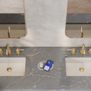 James Martin Myrrin 72" Double Bathroom Vanity, Bright White