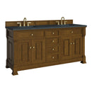 James Martin Brookfield 72" Double Bathroom Vanity, Honey Oak