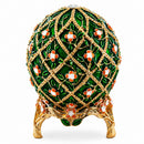 1907 Rose Trellis Royal Easter Egg 3.25 Inches