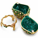1907 Rose Trellis Royal Easter Egg 3.25 Inches
