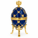 Coat of Arms Blue Royal Inspired Easter Egg