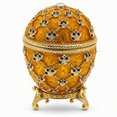 1897 Coronation Royal Imperial Easter Egg 3.8 Inches Tall