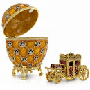 1897 Coronation Royal Imperial Easter Egg 3.8 Inches Tall