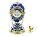1900 Cockerel Royal Imperial Easter Egg in Blue