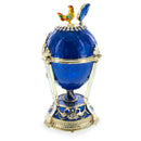 1900 Cockerel Royal Imperial Easter Egg in Blue