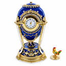 1900 Cockerel Royal Imperial Easter Egg in Blue