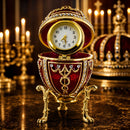 1895 Rosebud Royal Imperial Easter Egg with Clock Surprise