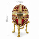 1895 Rosebud Royal Imperial Easter Egg with Clock Surprise