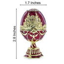 The City Royal Inspired Imperial Easter Egg with Clock