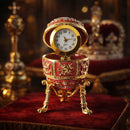 Pink Enamel Royal Inspired Imperial Easter Egg with Surprise