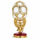 1913 Romanov Tercentenary Royal Easter Egg 3.6 Inches