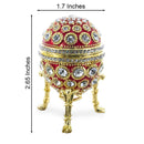 Round Crystals Royal Inspired Imperial Easter Egg