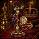 Rooster with the Surprise Clock Royal Inspired Easter Egg