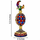 Rooster with the Surprise Clock Royal Inspired Easter Egg