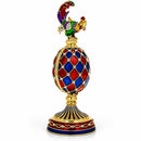 Rooster with the Surprise Clock Royal Inspired Easter Egg