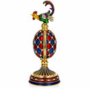 Rooster with the Surprise Clock Royal Inspired Easter Egg