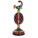 Rooster with the Surprise Clock Royal Inspired Easter Egg