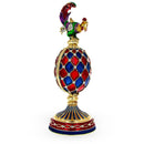 Rooster with the Surprise Clock Royal Inspired Easter Egg